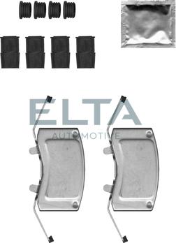 Elta Automotive EA8813 - Комплектуючі, колодки дискового гальма autocars.com.ua