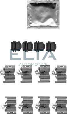 Elta Automotive EA8814 - Комплектуючі, колодки дискового гальма autocars.com.ua