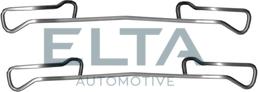 Elta Automotive EA8824 - Комплектуючі, колодки дискового гальма autocars.com.ua