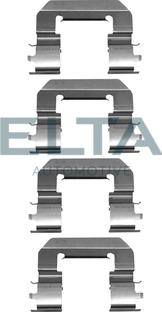 Elta Automotive EA8828 - Комплектуючі, колодки дискового гальма autocars.com.ua