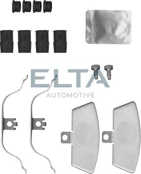 Elta Automotive EA8840 - Комплектуючі, колодки дискового гальма autocars.com.ua