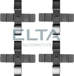 Elta Automotive EA8841 - Комплектуючі, колодки дискового гальма autocars.com.ua