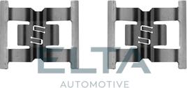 Elta Automotive EA8845 - Комплектуючі, колодки дискового гальма autocars.com.ua