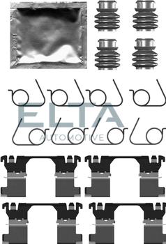Elta Automotive EA8846 - Комплектуючі, колодки дискового гальма autocars.com.ua