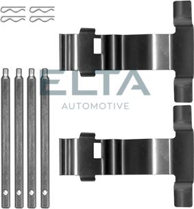 Elta Automotive EA8860 - Комплектуючі, колодки дискового гальма autocars.com.ua