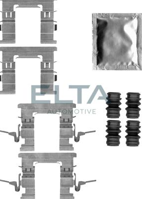 Elta Automotive EA8870 - Комплектуючі, колодки дискового гальма autocars.com.ua