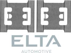 Elta Automotive EA8872 - Комплектуючі, колодки дискового гальма autocars.com.ua