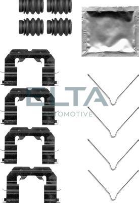 Elta Automotive EA8884 - Комплектуючі, колодки дискового гальма autocars.com.ua