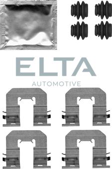 Elta Automotive EA8886 - Комплектуючі, колодки дискового гальма autocars.com.ua