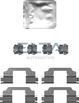 Elta Automotive EA8893 - Комплектуючі, колодки дискового гальма autocars.com.ua