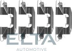 Elta Automotive EA8898 - Комплектуючі, колодки дискового гальма autocars.com.ua