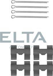 Elta Automotive EA8907 - Комплектуючі, колодки дискового гальма autocars.com.ua