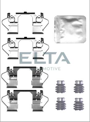 Elta Automotive EA8908 - Комплектуючі, колодки дискового гальма autocars.com.ua