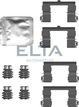 Elta Automotive EA8916 - Комплектуючі, колодки дискового гальма autocars.com.ua