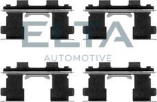 Elta Automotive EA8943 - Комплектуючі, колодки дискового гальма autocars.com.ua