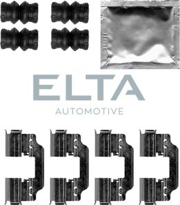 Elta Automotive EA8951 - Комплектуючі, колодки дискового гальма autocars.com.ua