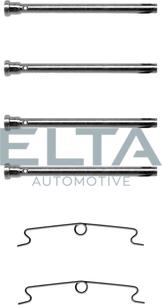 Elta Automotive EA8956 - Комплектуючі, колодки дискового гальма autocars.com.ua