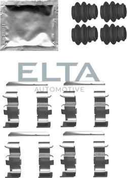 Elta Automotive EA8984 - Комплектуючі, колодки дискового гальма autocars.com.ua