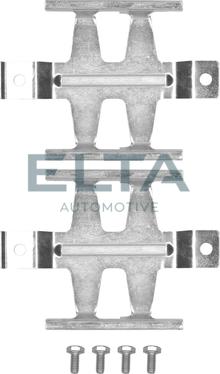 Elta Automotive EA8995 - Комплектуючі, колодки дискового гальма autocars.com.ua