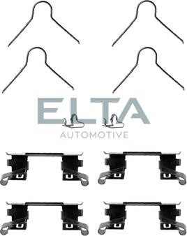 Elta Automotive EA9011 - Комплектуючі, колодки дискового гальма autocars.com.ua