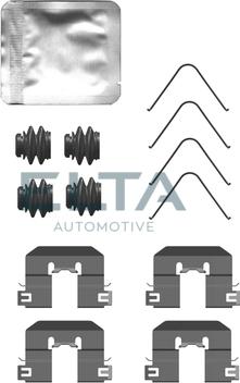 Elta Automotive EA9013 - Комплектуючі, колодки дискового гальма autocars.com.ua