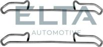 Elta Automotive EA9019 - Комплектуючі, колодки дискового гальма autocars.com.ua