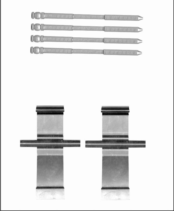 Elta Automotive EA9410 - Комплектуючі, колодки дискового гальма autocars.com.ua