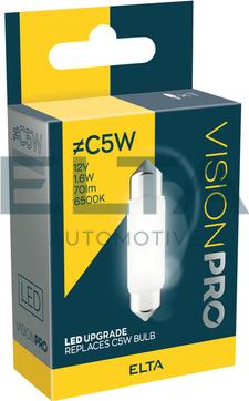 Elta Automotive EB239LEDSR - Лампа розжарювання, ліхтар освітлення номерного знака autocars.com.ua