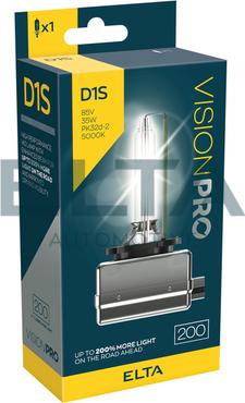 Elta Automotive EBD1S200SR - Лампа розжарювання, фара дальнього світла autocars.com.ua