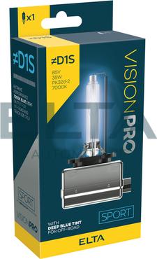 Elta Automotive EBD1SRBSR - Лампа розжарювання, фара дальнього світла autocars.com.ua