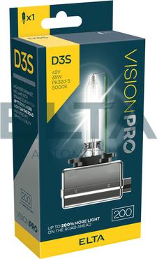 Elta Automotive EBD3S200SR - Лампа розжарювання, фара дальнього світла autocars.com.ua