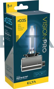 Elta Automotive EBD3SRBSR - Лампа розжарювання, фара дальнього світла autocars.com.ua