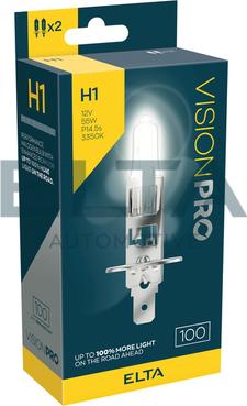 Elta Automotive EBH1100TR - Лампа розжарювання, фара дальнього світла autocars.com.ua