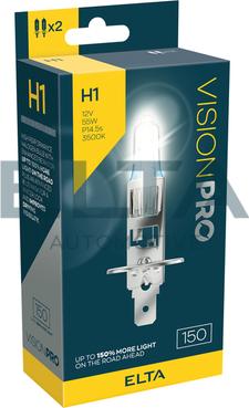 Elta Automotive EBH1150TR - Лампа розжарювання, фара дальнього світла autocars.com.ua