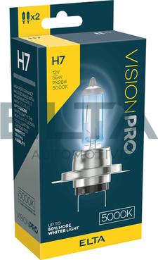 Elta Automotive EBH75000TR - Лампа розжарювання, фара дальнього світла autocars.com.ua