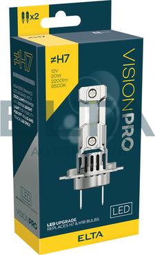 Elta Automotive EBH7LEDTR - Лампа розжарювання, фара дальнього світла autocars.com.ua