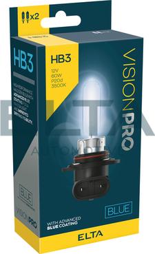 Elta Automotive EBHB3BLUETR - Лампа розжарювання, фара дальнього світла autocars.com.ua