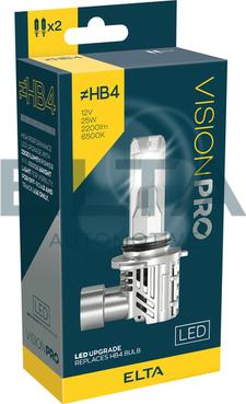 Elta Automotive EBHB4LEDTR - Лампа розжарювання, фара дальнього світла autocars.com.ua