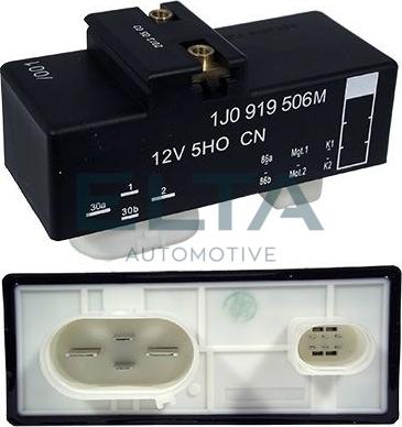 Elta Automotive EH1091 - Додатковий резистор, електромотор - вентилятор радіатора autocars.com.ua