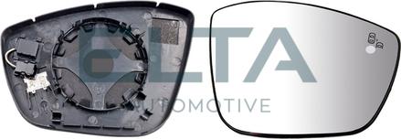 Elta Automotive EM3824 - Дзеркальне скло, зовнішнє дзеркало autocars.com.ua