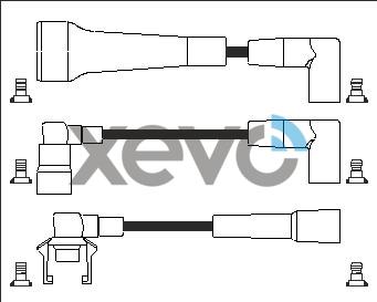 Elta Automotive XHT4221 - Комплект проводів запалювання autocars.com.ua