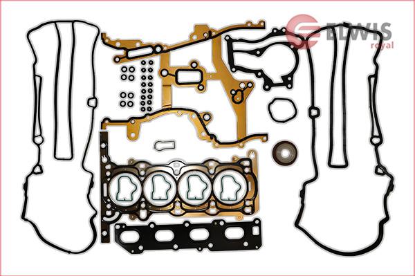 Elwis Royal 9842606 - Комплект прокладок, головка циліндра autocars.com.ua