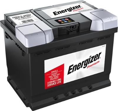 ENERGIZER EM63-L2 - Стартерная аккумуляторная батарея, АКБ autodnr.net