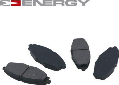 ENERGY S4510004/1 - Гальмівні колодки, дискові гальма autocars.com.ua