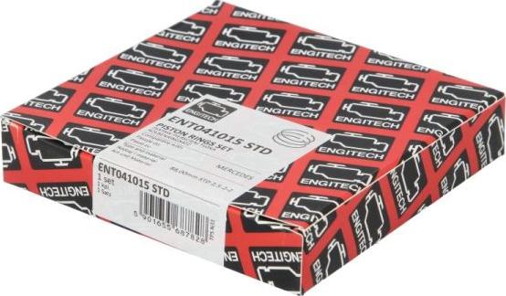 ENGITECH ENT041015 STD - Комплект поршневих кілець autocars.com.ua