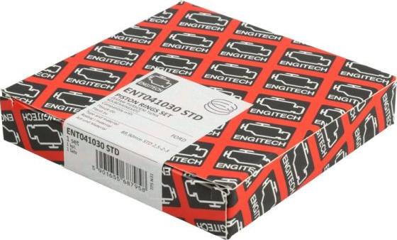 ENGITECH ENT041030 STD - Комплект поршневих кілець autocars.com.ua