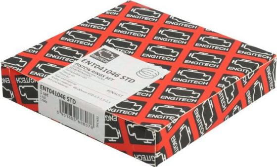 ENGITECH ENT041046 STD - Комплект поршневих кілець autocars.com.ua