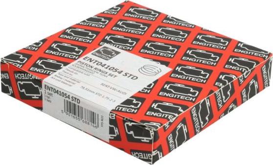 ENGITECH ENT041054 STD - Комплект поршневих кілець autocars.com.ua