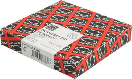 ENGITECH ENT041057 STD - Комплект поршневих кілець autocars.com.ua