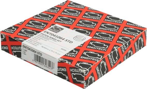 ENGITECH ENT041064 STD - Комплект поршневих кілець autocars.com.ua